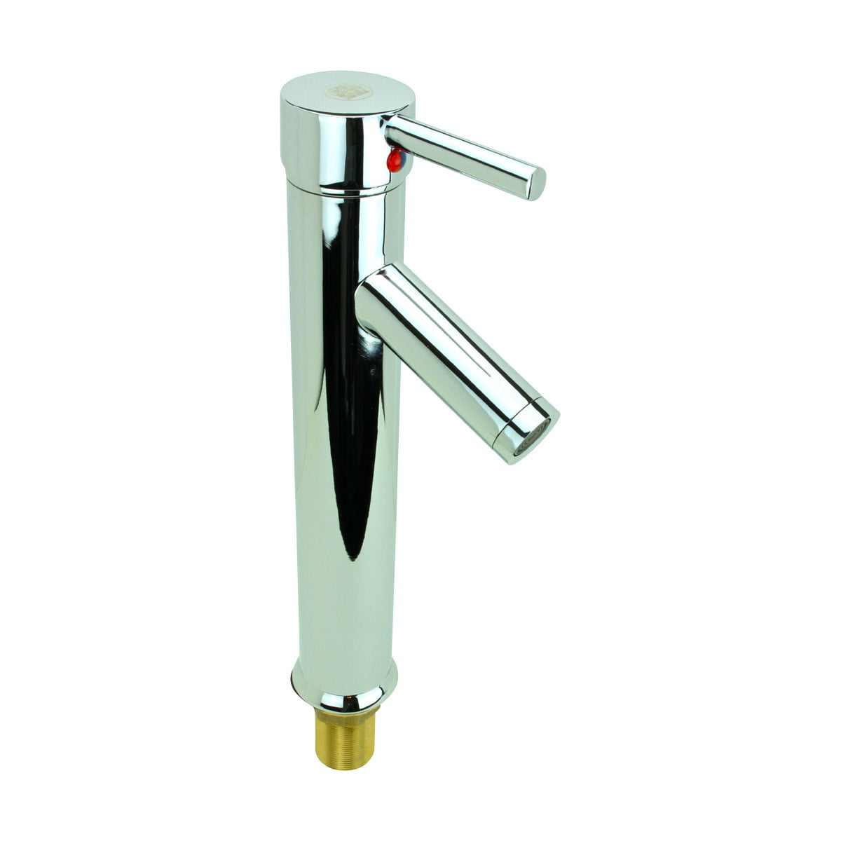 Renovator's Supply Single Hole Bathroom Sink Faucet Tall Modern Chrome 12" H Comes w/Supply Lines Included ANSI Compliant