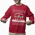 thumbnail image 2 of Christmas Sweatshirt, Cow Bells Ring Are You Listening Funny Christmas Sweatshirt, Holiday Ugly Sweatshirt, Festive Cow Crewneck for Parties & Gifts, 2 of 5