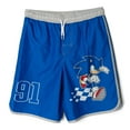 thumbnail image 3 of SEGA Sonic The Hedgehog Rash Guard and Swim Trunks Outfit Set UPF 50+ Little Kid to Big Kid, 3 of 4