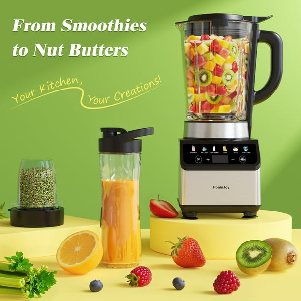 調理器具 JOYTEC MULTI SLICE & BLENDER SB-20N HoninJoy 3-in-1 Professional Blender, 20oz Travel Jar and Grinder