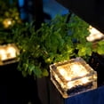 thumbnail image 4 of Para Baldosas Lámparas Para Césped Exterior Luz De Bloque De Hielo Cuadrada Duradera Para Jardines Escaleras Terrazas Yuarrent HA044412-08, 4 of 6