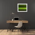 thumbnail image 3 of Schumacher, Nicolas 31x26 White Modern Wood Framed Museum Art Print Titled - November Green, 3 of 4