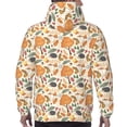 thumbnail image 7 of Uemuo Autumn With Hedgehog Pattern Men's Hoodie - Casual Pullover Hoodie with Kangaroo Pocket, Stylish Hooded Sweatshirt for Everyday Wear-Medium, 7 of 7
