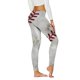 thumbnail image 1 of MKLEKYY Leggings push up para mujer, mallas con estampado de béisbol de vaca a la moda para mujer, mallas deportivas de control para yoga, mallas de cintura alta para mujer, 1 of 4