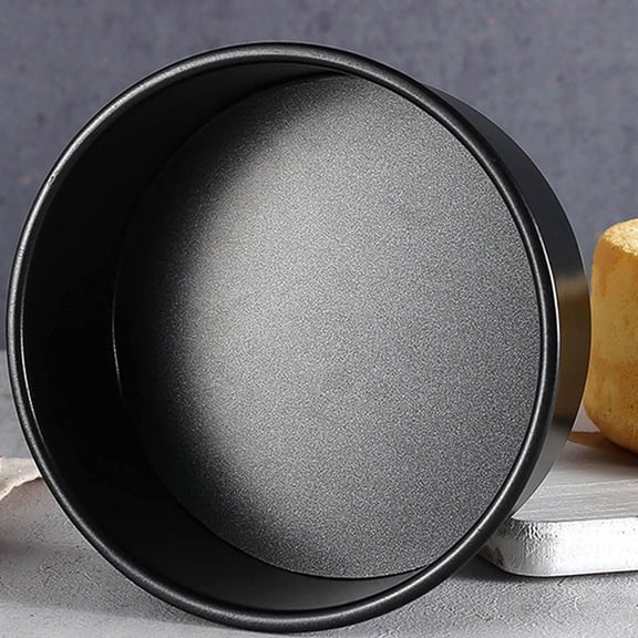 WRISTBIQUE Nonstick Stainless Steel Round Cake Baking Pan, Round Cake Mold for Home and Professional Bakery Use, 1 Piece