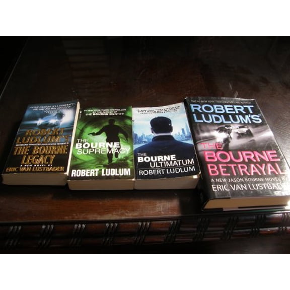 Pre-Owned Robert Ludlum: The Bourne Trilogy: The Bourne Identity, The Bourne Supremacy, The Bourne (Paperback 9780752860398) by Robert Ludlum