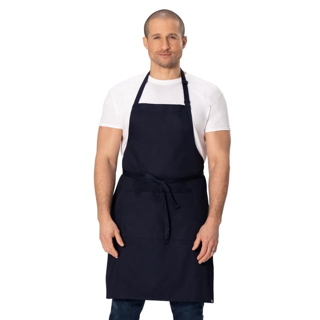 Delantal de Carnicero Chef Works Azul Marino Ajustable Talla Única