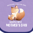 thumbnail image 4 of Inktastic Happy First Mother's Day Boys or Girls Baby Bib, 4 of 4