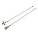 thumbnail image 5 of GOOHOCHY 2pcs techo luz tira de tirantes de tirantes ventilador de techo cadena extensión araña cadena colgante, 5 of 7