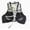 Black, variant on Running Hydration Vest for Women Lightweight Reflective with Water Bottle Pockets