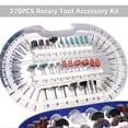thumbnail image 2 of Labymos Electric Grinding Accessories Set 276PC Consumables Rotary Tools Accessories Kit Anticrash Foam Box Used, 2 of 7
