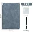 thumbnail image 2 of Yunuuuoa Reusable Whiteboard Notebook - Erasable Writing Pad for Office Meetings Notes, Portable Faux Leather Cover with Pen & Wiper Included, 2 of 2