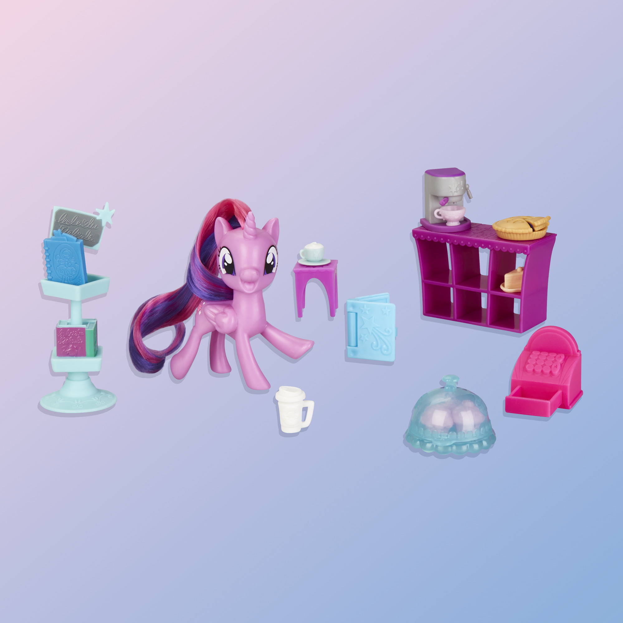 My Little Pony 3-inch PRINCESS TWILIGHT SPARKLE Figure with On-the-Go  Purse