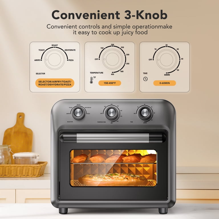 Patbrela 21QT Air Fryer Toaster Oven with Convection photo 6