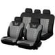 thumbnail image 1 of Fundas universales para asientos de coche, estampado de mariposas, patrón de neumáticos, respiradero en relieve, juego completo, funda de cojín para coche, accesorios, 1 of 8