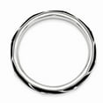 thumbnail image 2 of Sterling Silver Stackable Expressions Black Enamel Swirl Ring Size 8, 2 of 5