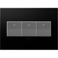 thumbnail image 7 of Legrand Awp3r4 Adorne Plastic 3-Gang Light Switch / Outlet Cover Wall Plate - Grey, 7 of 7
