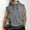 Gray, variant on HaoXianJian Men's Sleeveless Hoodie Workout Gym Sweatshirt Muscle Fits Fashion Athletic Tank Top Hiking Running Hoodies Pullover T-Shirts