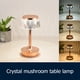 thumbnail image 5 of Lámpara Luz de mesa de cristal Proyección Decoración Mesa Luz de noche para el restaurante del hotel en casa JShteea Para estrenar, 5 of 7