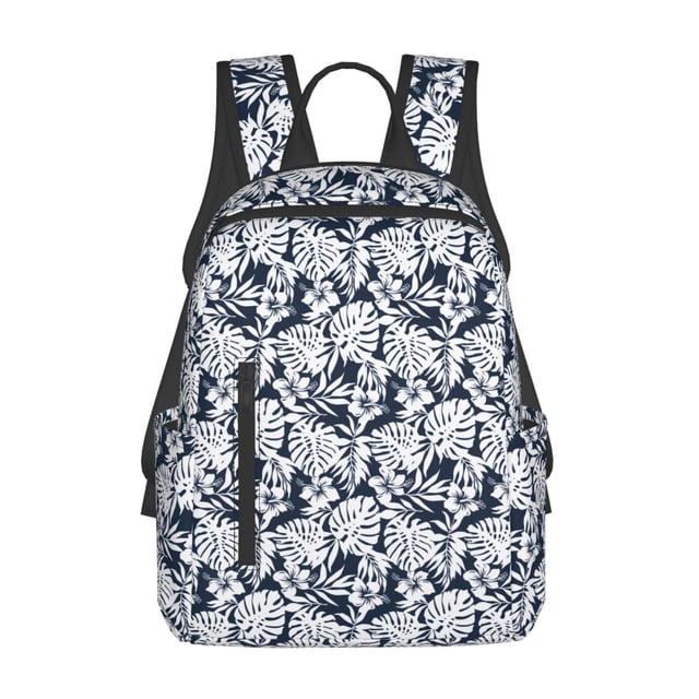 Disketp Hawaiian Style Mochila Ligera e Impermeable, Mochila de Día Resistente para Viajes, Senderismo y Uso Diario para Hombre y Mujer