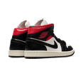 thumbnail image 3 of Jordan WOMENS AIR JORDAN 1 MID Womens "Black / Gym Red / Sail" BQ6472 061 BQ6472 061 from Stadium Goods, 3 of 8