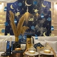 thumbnail image 7 of 200PCS Eid Mubarak Table Confetti, Navy Blue Mosque Lantern Glitter Gold Eid Mubarak Crescent Moon Stars Confetti for Eid Celebrations Party Decorations Ramadan Mubarak Home Decor, 7 of 7