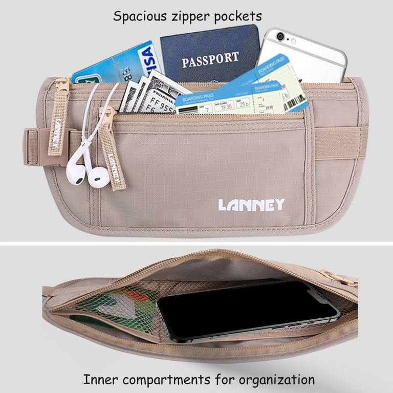 Lanney Money Belt, RFID Blocking Travel Wallet photo 3