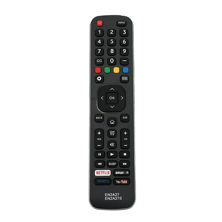 New EN2A27 EN2A27S 2 IN 1 Replace Remote fit for Sharp Hisense TV 55H6B 50H7GB 50H6B N6200U LC-40N5000U LC-43N5000U LC-43N6100U LC-43N7000U LC-50N5000U LC-50N6000U LC-50N7000U LC-55N620CU LC-55N6000U