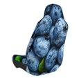 thumbnail image 2 of Wukai Fresh Blueberries Full Set Car Seat Covers with Soft Padding Universal Auto Front Seats Protector and Cushion Mat, 2 of 5