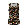 thumbnail image 4 of Lsque Flowe Rooster Printed Workout Tank Tops for Women, Athletic Sports Tank Tops, Compression Sleeveless Dry Fit Shirts,Sleeveless Yoga Shirt-Medium, 4 of 9