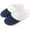 Navy Blue, variant on Women's Slip on Fuzzy House Slippers Comfy Coral Velvet, Plush Faux Fur Soft Bedroom Shoes with Memory Foam, Grey, Size 7-8