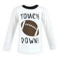 thumbnail image 3 of Hudson Baby Infant and Toddler Boy Long Sleeve T-Shirts, Football, 18-24 Months, 3 of 7
