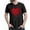 A-Black108, variant on Mens Heart & Love Arrow Valentine's Day T Shirt Regular Crew Neck Short Sleeve Tee Soft Casual Holiday Wear T-Shirt