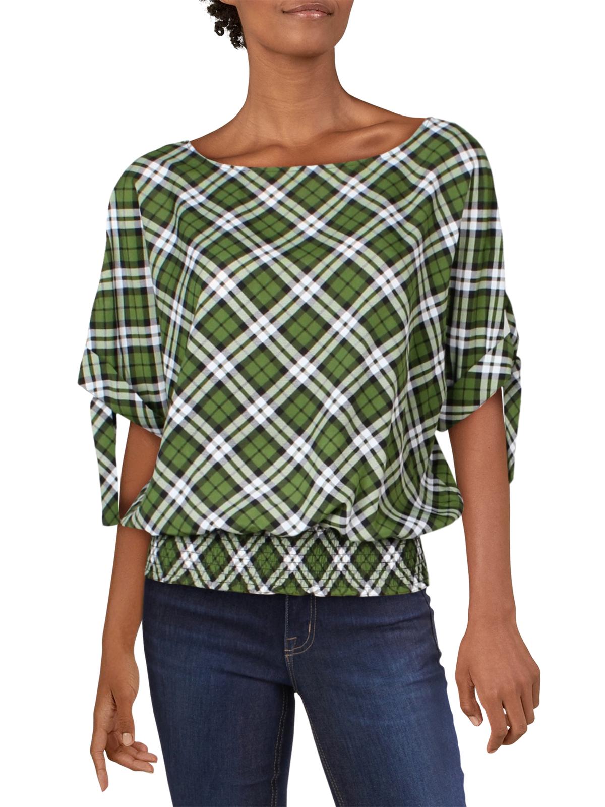MICHAEL Michael Kors Womens Tie-Sleeve 