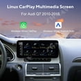 thumbnail image 4 of ZWNAV Ultra-Thin 12.3 inch Wireless CarPlay+Android Auto Retain Original Car Function Car Radio Stereo Multimedia Receiver for Audi Q7 2010-2015（Left peptide） Compatible with Original Car System, 4 of 12