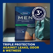 TENA Incontinence Underwear for Men, Protective, Super Plus, Extra Large, 56 Count