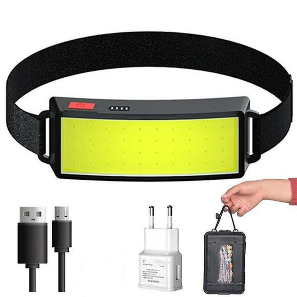 Portable Waterproof LED Headlamp with Alert Function - Perfect for Outdoor Activities