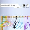 40 Pack Baby Hanger Black Toddler Hanger Plastic Baby Boy Hanger