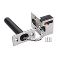 thumbnail image 3 of veasfak Chain Lock for Door Security Lock Security Guard Chain Heavy Duty Latch Lock for argent, 3 of 9