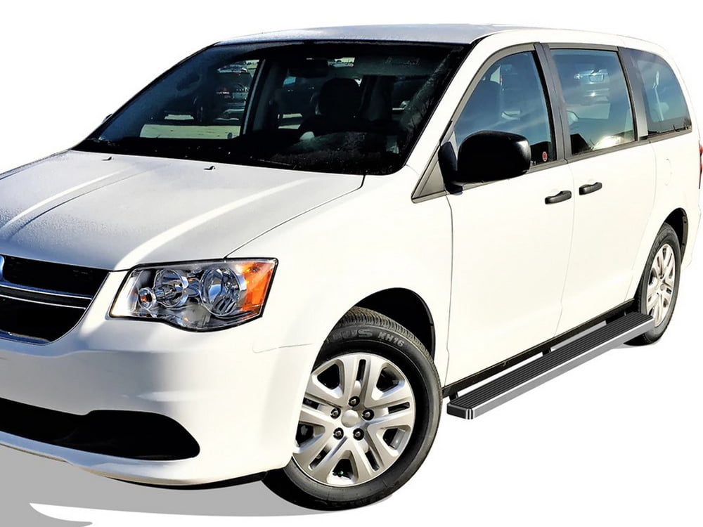 APS Running Boards 5 inches Compatible with Dodge Grand Caravan 2011-2020 & Chrysler Town Country 2011-2016 304 Stainless Steel (Nerf Bars Side Steps Side Bars)