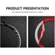 thumbnail image 5 of Car Carbon Fiber Door Audio Speaker Sticker Cover Trim Decal Ring for - 3 Series E90 E92 E93 2005-2, 5 of 5