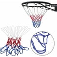 thumbnail image 3 of 2pcs Red/White/Blue Nylon Basketball Net 12 Loops, 3 of 5