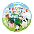 thumbnail image 6 of Tractor and Farm Animals 3rd Birthday Party Supplies Balloon Bouquet Decorations, 6 of 6