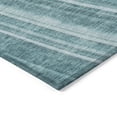 thumbnail image 4 of Addison Rugs Chantille Indoor/Outdoor Transitional Stripes Teal Washable Rectangle Rug, 10' x 14', 4 of 6