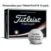 Titleist Personalized Pro V1x Golf Balls 12 Pack