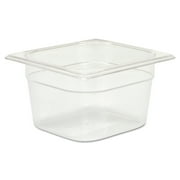 Cold Food Pans, 1 2/3qt, 6 3/8w x 6 7/8d x 4h, Clear