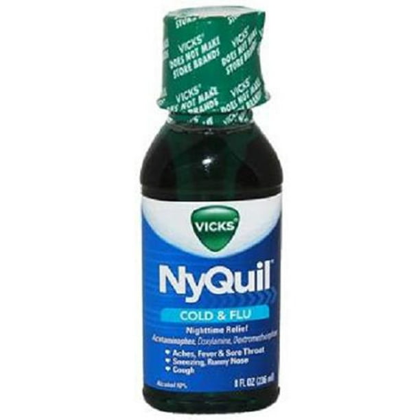 Product Of Vicks, Nyquil Cold & Flu Night Time Original, Count 1