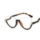 thumbnail image 3 of Gafas de lectura tipo ojo de gato de medio marco para mujer, gafas graduadas con luz azul, lupa óptica para miopía, 3 of 5