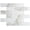 Cumulus 2" X 6", variant on Sumner 2" x 6" Marble Brick Joint Mosaic Tile