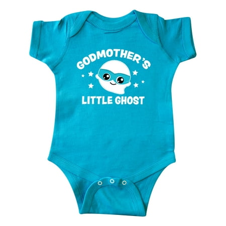 

Inktastic Cute Godmother s Little Ghost with Stars Gift Baby Boy or Baby Girl Bodysuit